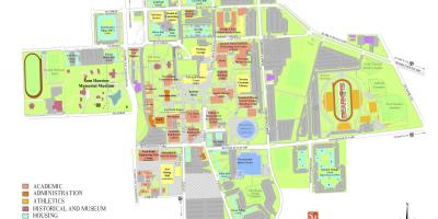 休斯顿大学地图
