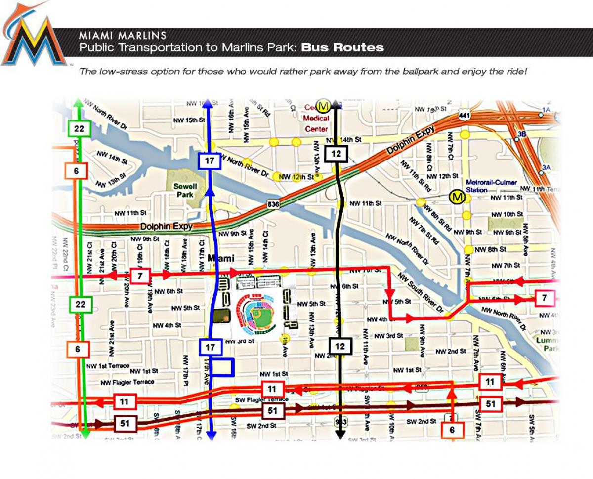 休斯敦的巴士路线的地图